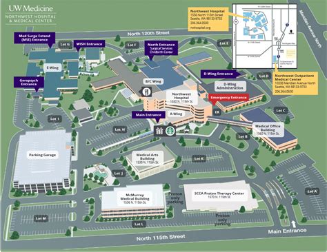 directions to seattle children's hospital|Hospital Campus .